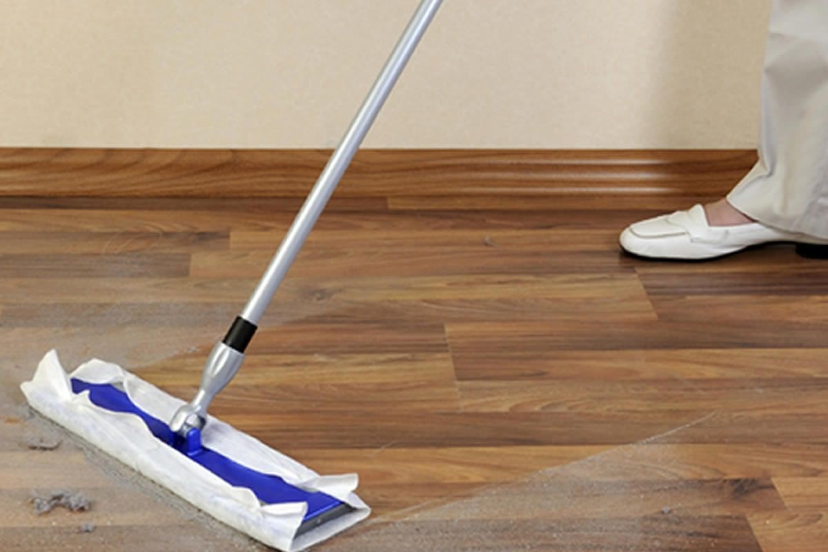 how to wash linoleum at home