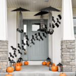 home decoration for halloween interior photo