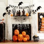 halloween home decoration interior