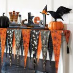 halloween home decoration design photo