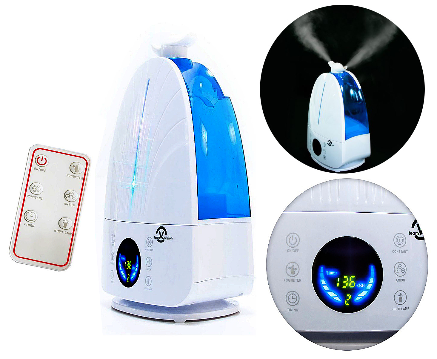 humidifier with hygrometer