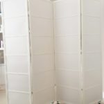 screen folding screen white