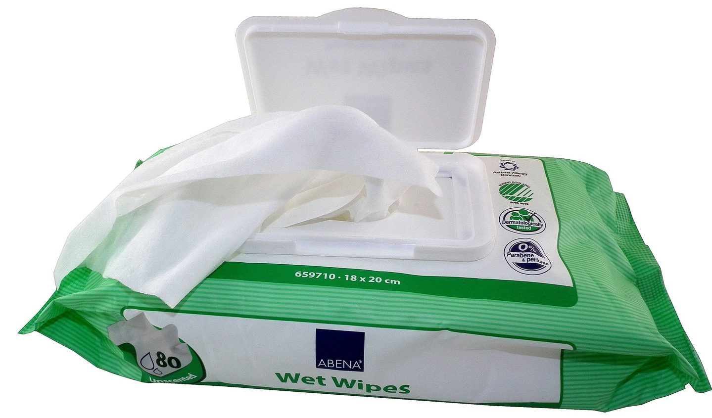 wet wipes