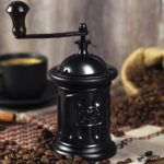 manual burr coffee grinder