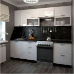 white kitchen set fatuk black