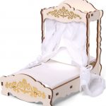 canopy doll bed