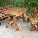 antique gazebo table