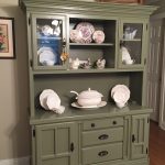 swamp-colored sideboard