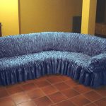 sofa cover blue