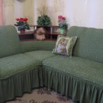 sofa cover greenery