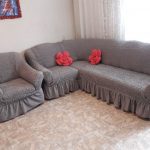 sofa cover dark gray