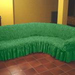 sofa cover green