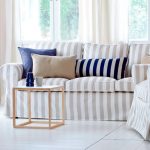 sofa cover striped