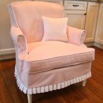 housse de chaise rose