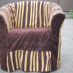 chair cover striped