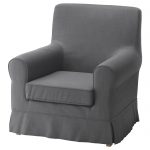 chair cover gray dense