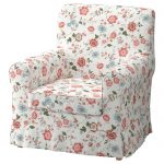 housse de chaise en petite fleur