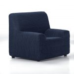 housse de chaise bleu foncé