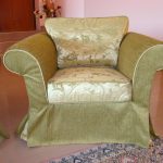 housse de fauteuil baroque