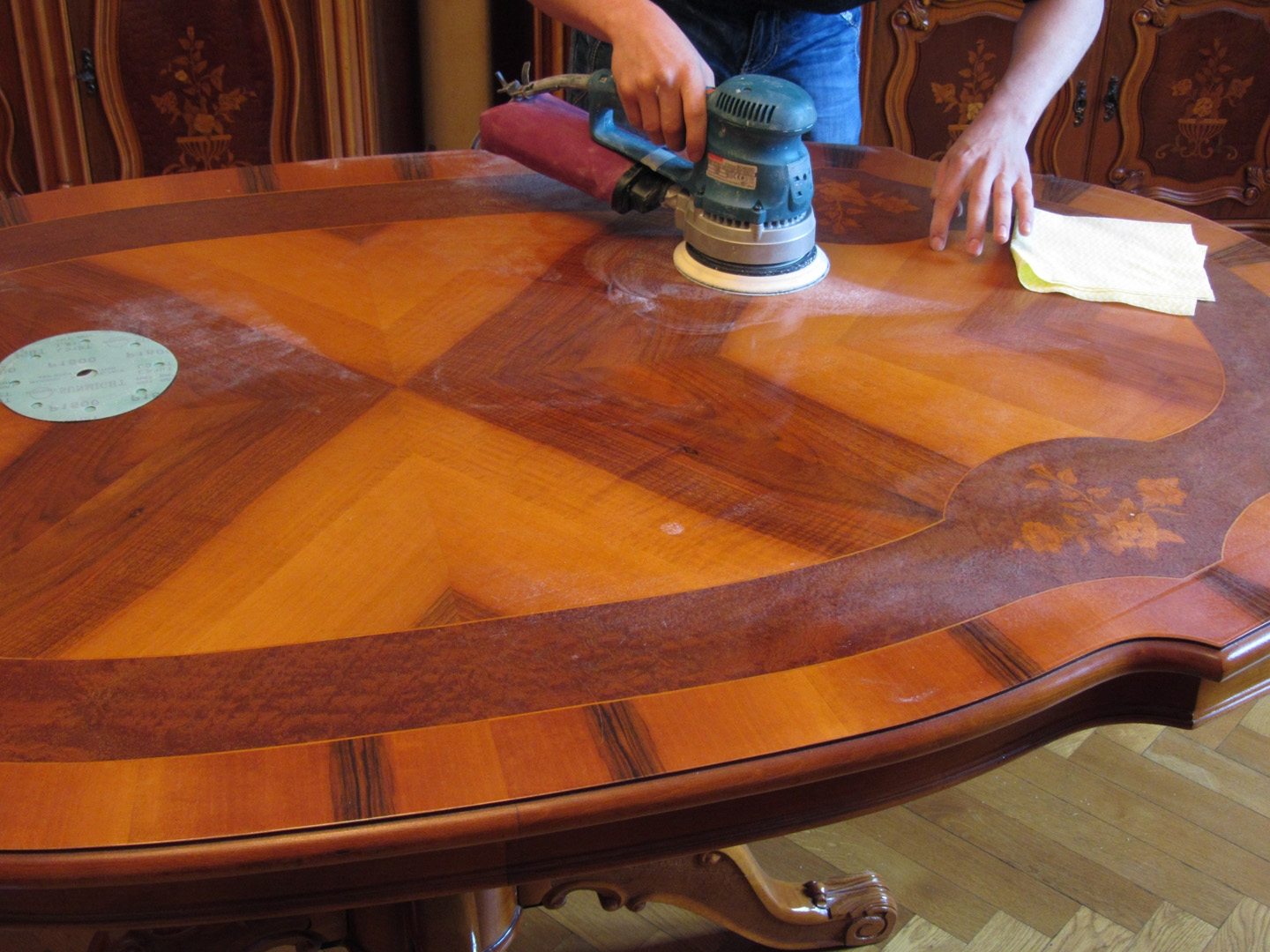 wood sanding