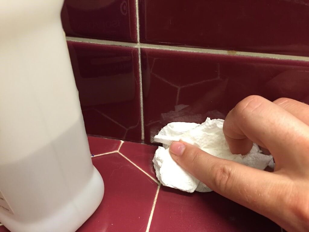 bathroom tile cleaning photo