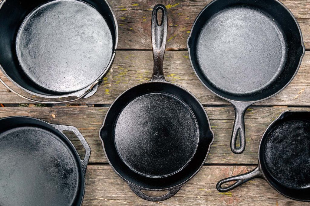 cast iron pans