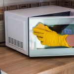 microwave cleaning