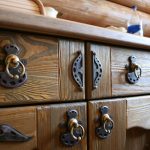 decoupage chest of drawers wooden