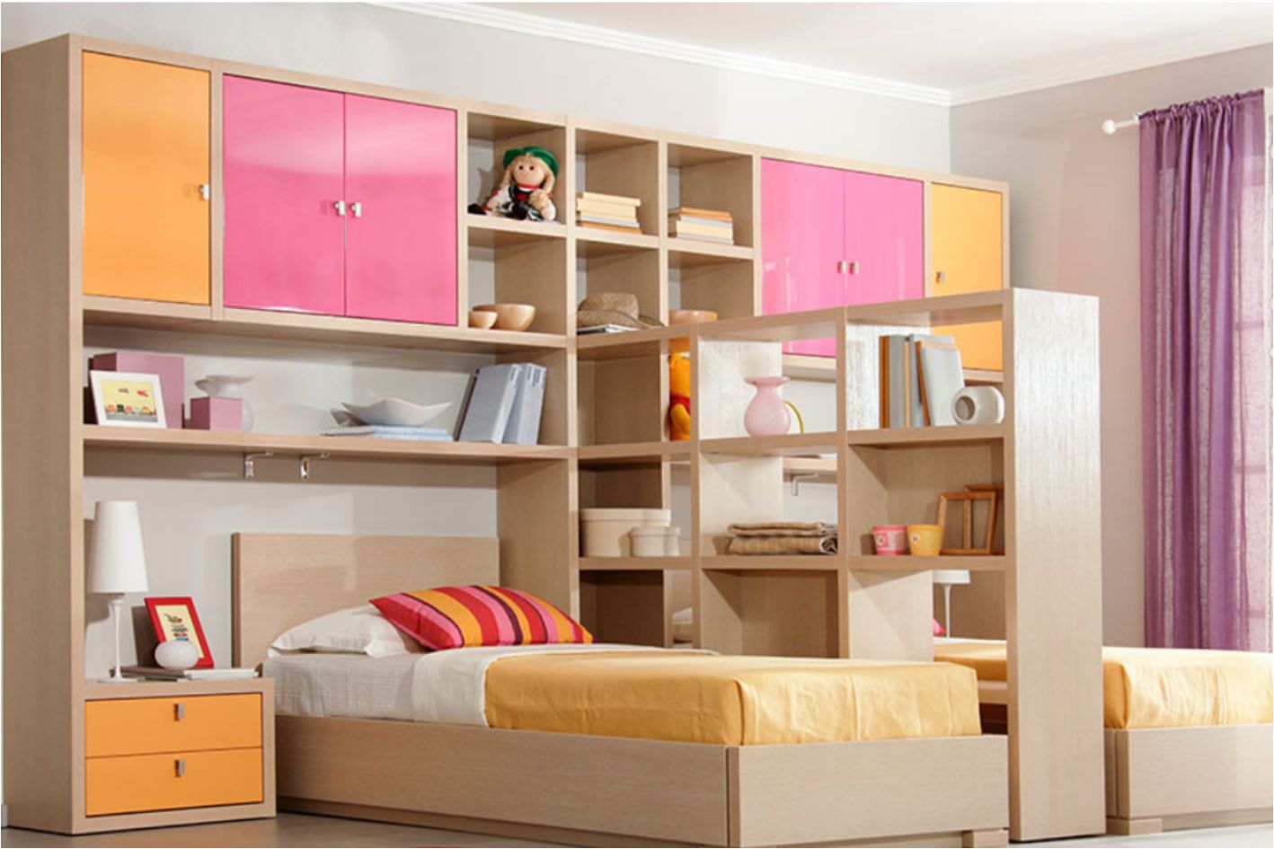 modular nursery for two children