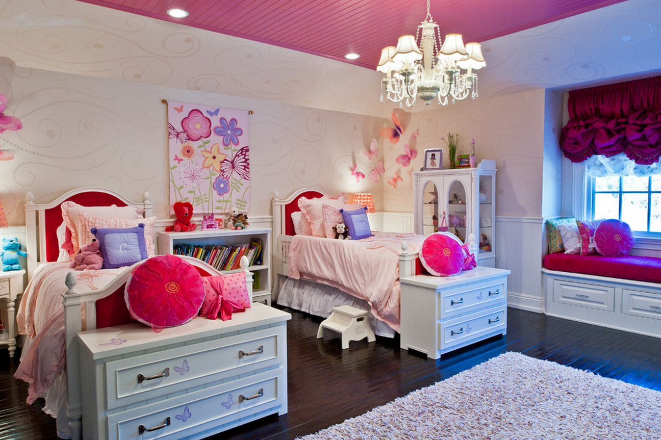 nursery for two girls