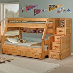 children's bunk bed wooden