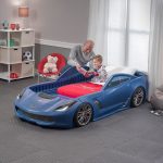 baby car bed with boy