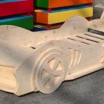 baby car bed wooden