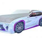 baby car bed blue