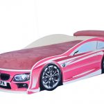 baby car bed pink