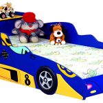 baby car bed with toys