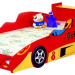 baby car bed red