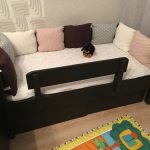 baby bed with bumpers interior ideas