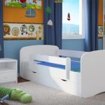 children's bed with bumpers photo decoration