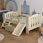 children's bed with bumpers decoration ideas