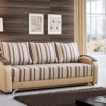 sofa with teak tock mechanism decor