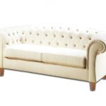 white sofa semicircular