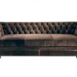 smeđa mekana sofa