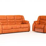 sofa with armchair