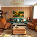 sofa in the interior photo decoration