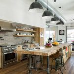 kitchen without upper cabinets photo