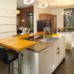 kitchen without upper cabinets ideas