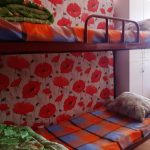 iron bunk bed