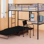 assortment of bunk bed with table