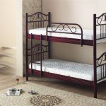 wrought iron bunk bed